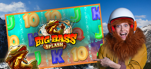 LeoVegas – 100 Freespins til Big Bass Splash!